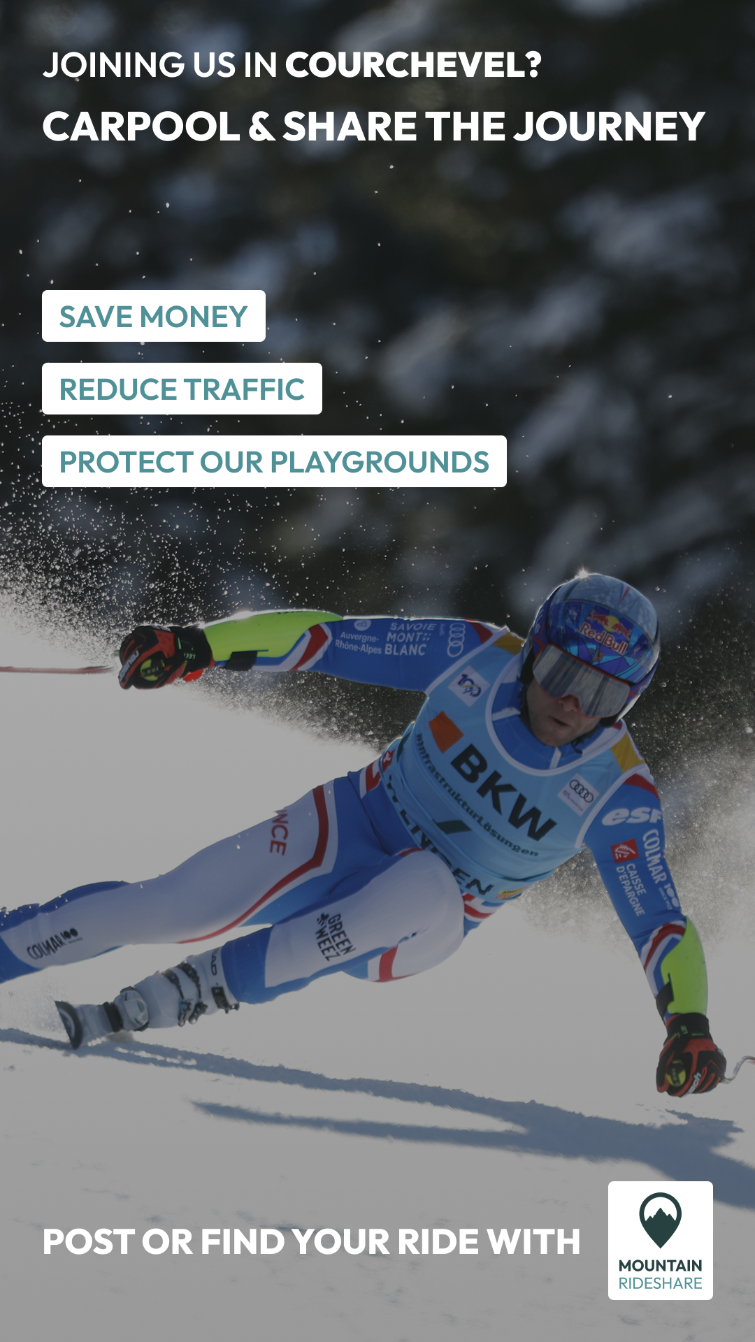 Ski World Cup Courchevel – Instagram Story (EN)